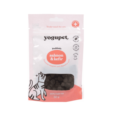 Лакомство за котки със сьомга yogupet 50гр