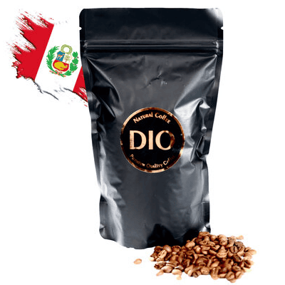 Кафе dio  peru зърна 200гр