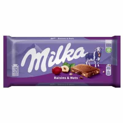 Ш-д милка лешник/стафиди 90гр