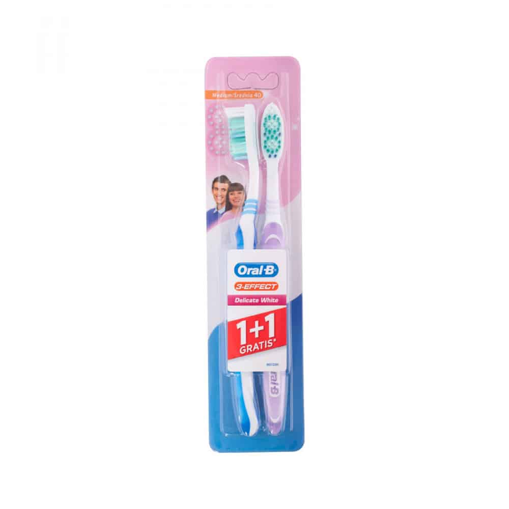 Четка Oral-B Delicate White 1+1