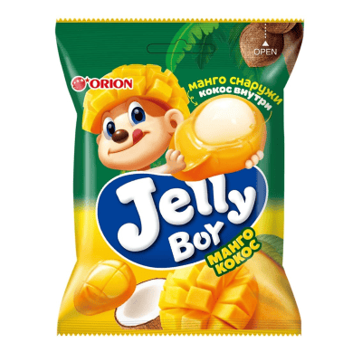 Жел.бонбони jelly boy манго кокос 66гр