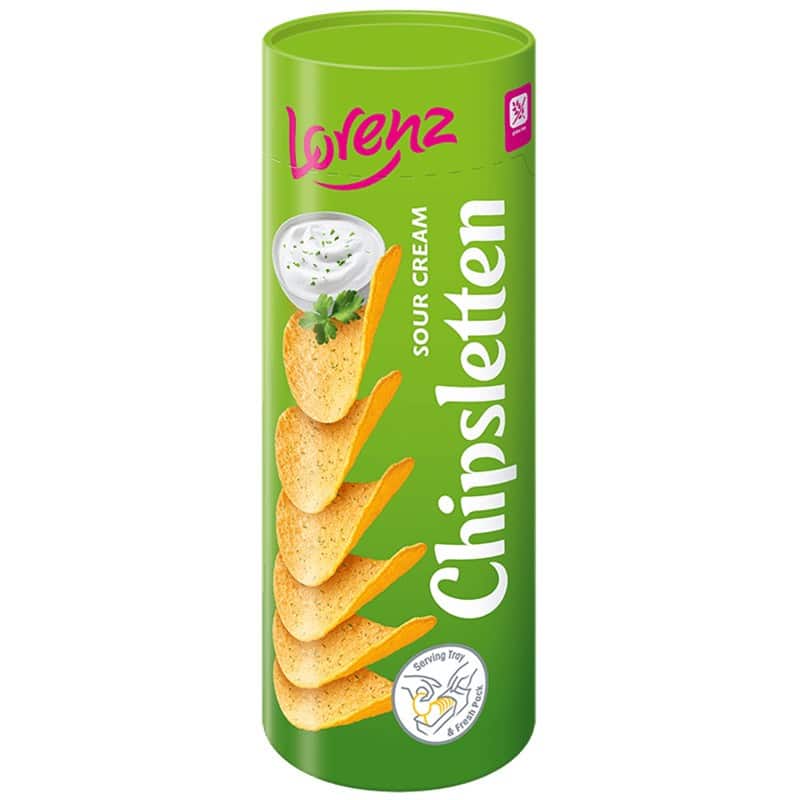 Чипс Chipsletten с вкус на сметана 100гр