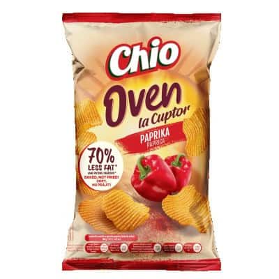 Печен чипс Chio с паприка 100гр
