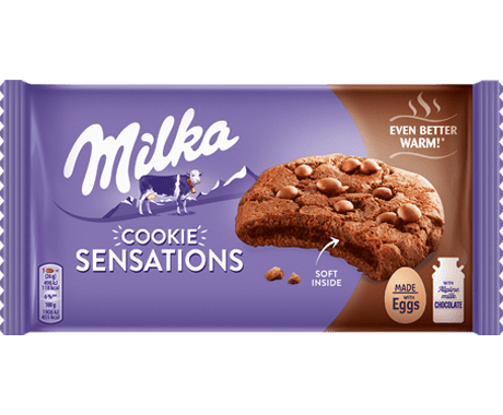 Бисквити Milka Choco Cookies Меки 156гр