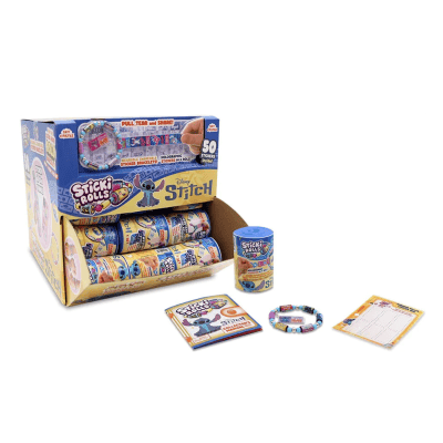 Гривна със стикери в капсула rolls stitch 