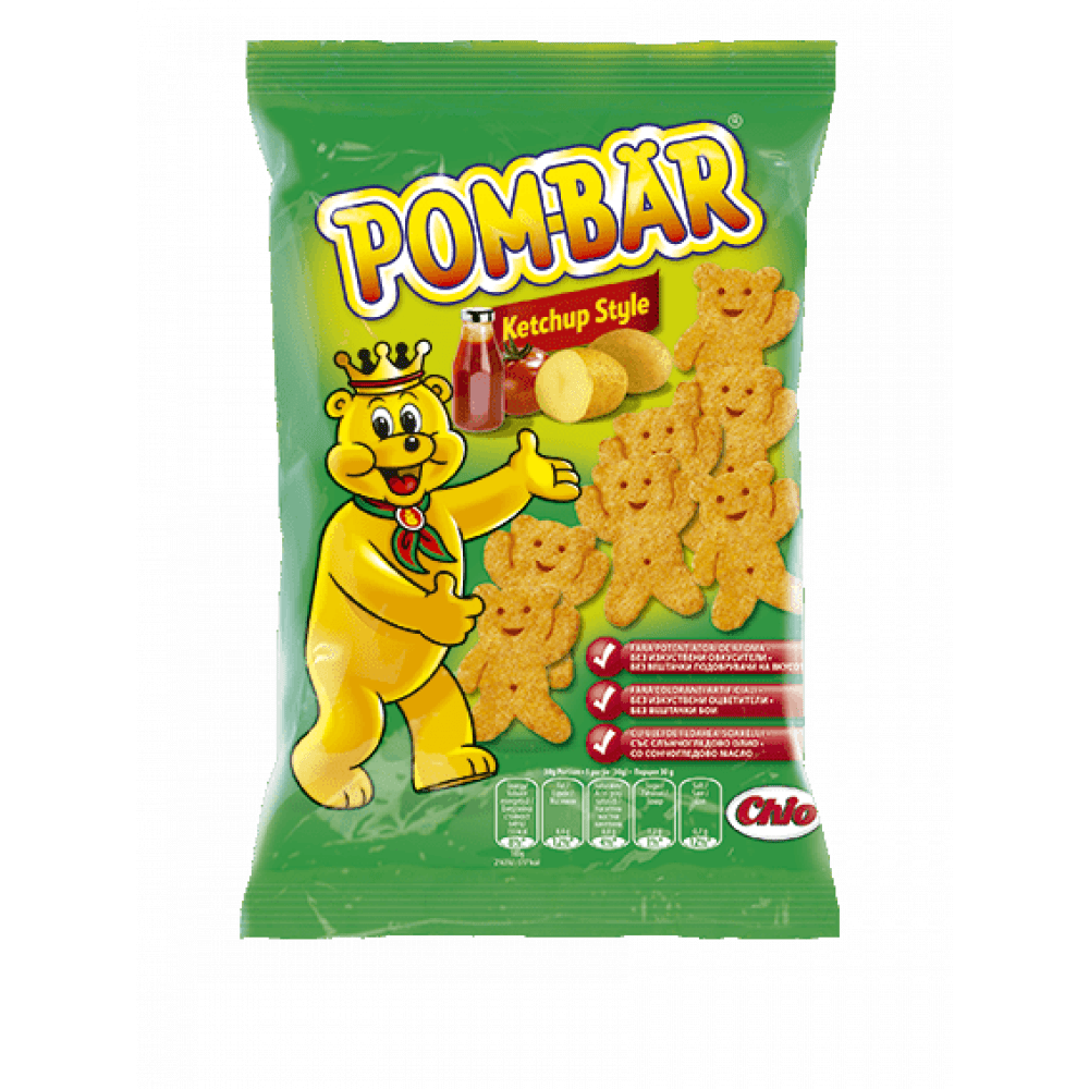 Снакс Pom-Bar Кетчуп 50гр