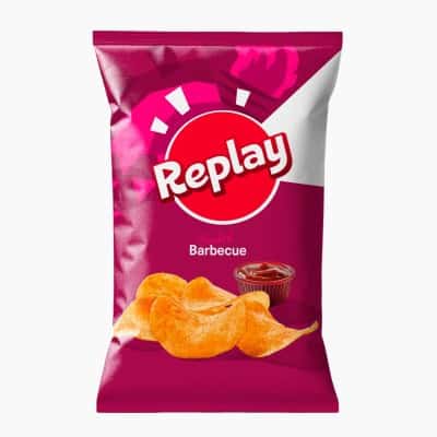 Чипс картофен Replay барбекю 75гр