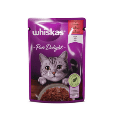 Храна Whiskas Pure Delight Говеждо 85гр