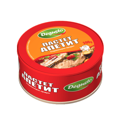 Пастет апетит Degusto 300гр