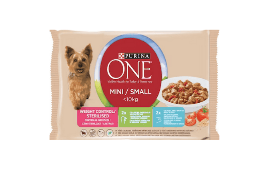 Храна purina one mini пуйка 4х85гр