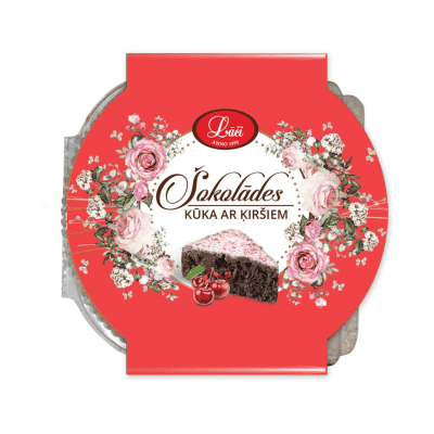 Шоколадова торта с вишни 500гр