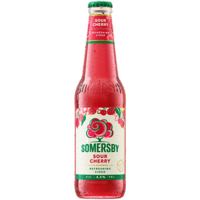 Сайдер somersby вишна 0.33л