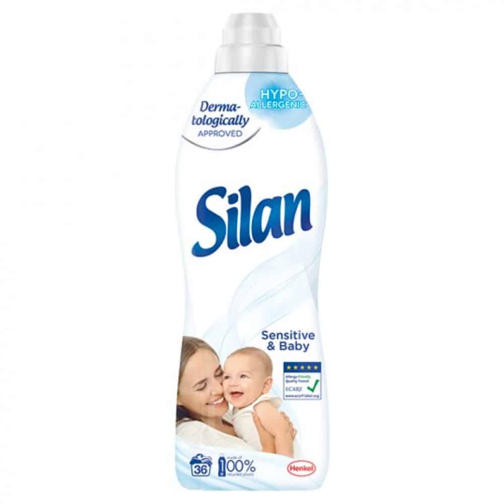 Омекотител Silan Sensitive 900 мл
