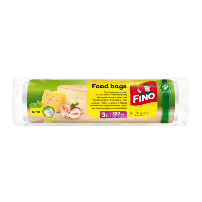 Пликове за храна FINO Ролка 3л 250бр