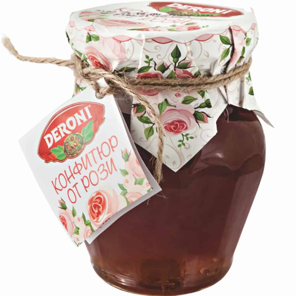 Конфитюр от рози Deroni 250 гр