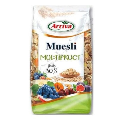 Мюсли Arriva Multifruct 375гр