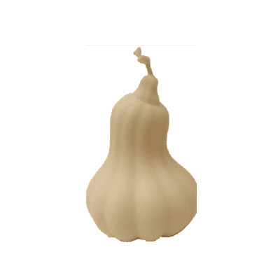 Свещ тиква тумбеста бяла