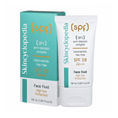 Флуид за лице SKC SPF 50 при несъвърш.50мл