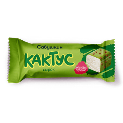 Млечен десерт кактус савушкин 40гр