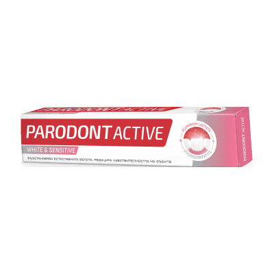Паста Astera Parodont sens/white 75мл