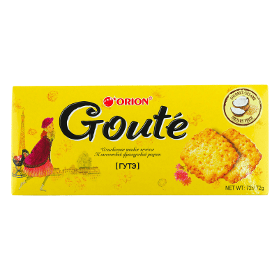 Бисквити goute 4х39.6гр orion