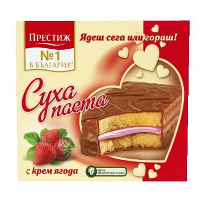 Суха паста Престиж с ягодов крем 300гр