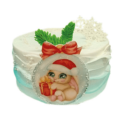 Торта Зимна Магия Фантазия с бав. крем 8п.