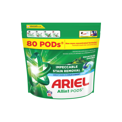 Капсули Ariel планинска пролет 80бр