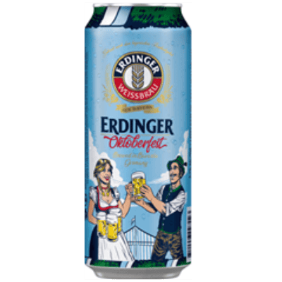 Бира Erdinger oktoberfest кен 0.5л