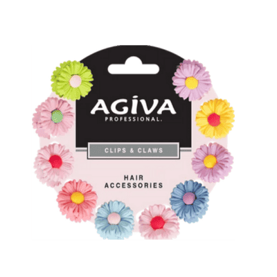 Мини щипка agiva pro цв.маргарита 2см 10бр