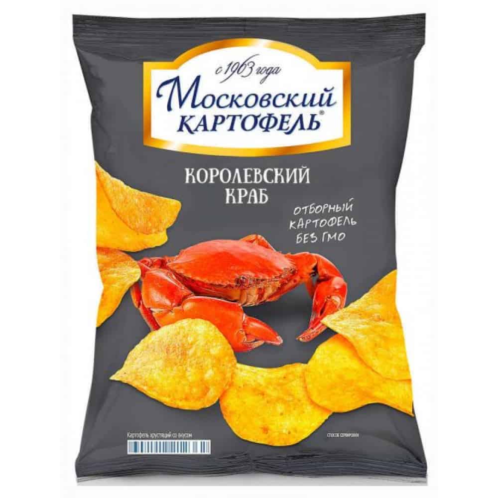 Чипс кралски краб 150гр