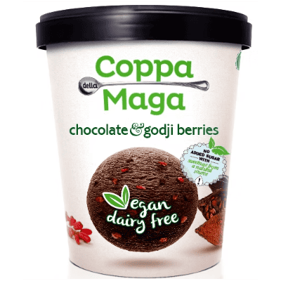 Сладолед coppa maga веган ш-д/г.бери 475мл