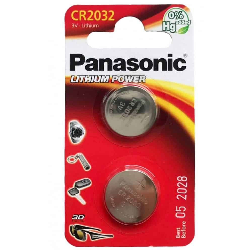 Батерии Panasonic CR2032 2бр