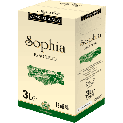 Бяло вино Sophia Karnobat Бяло 3л
