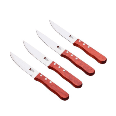 Комплект 4 ножа bergner bbq