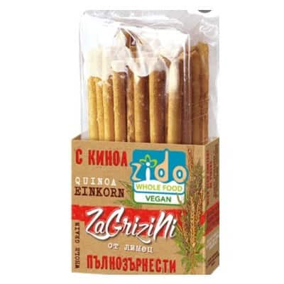 Гризини Zido лимец/киноа/хим.сол 180 гр.