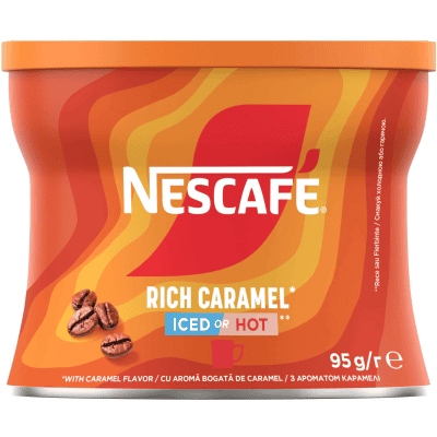 Nescafe с вкус карамел разтв. 95гр
