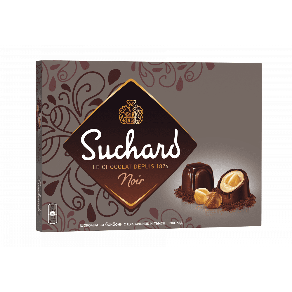 Шоколадови Бонбони Suchard Noir 153гр