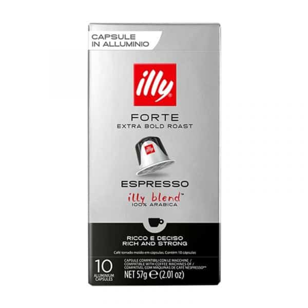 Кафе Illy еспресо форте капс. nespr.  10бр