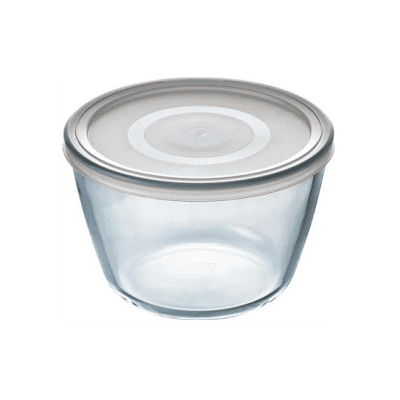 Pyrex купа с капак 17х11см 1.6л бор.стъкло