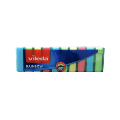 Vileda rainbow кухненска гъба 10 бр