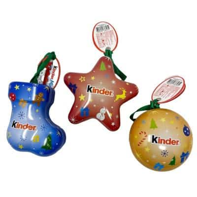 Коледна киндер висулка 34гр