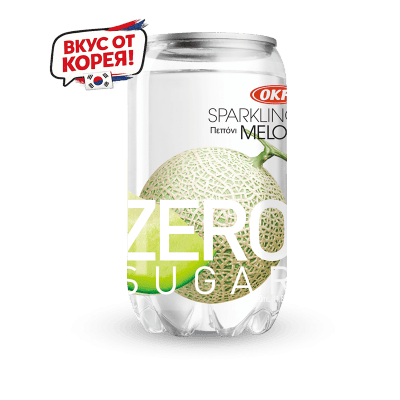 Газ.напитка okf пъпеш без захар 350мл 