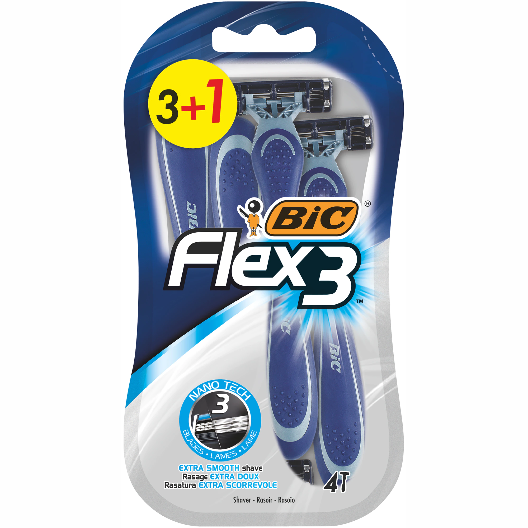 Самобр.Bic Flex 3+1