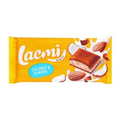 Ш-д рошен lacmi млечен/кокос/бадем 84гр