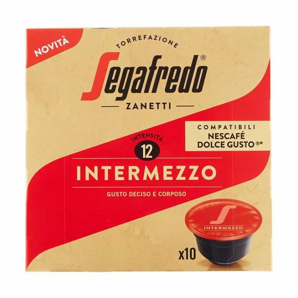Dolce Gusto съвместими капсули Segafredo Zanetti Intermezzo 10 бр x 7,5гр