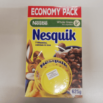 Зърнена закуска Nesquik 625гр + купичка