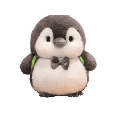 Плюшено пингвинче с папионка 25 см