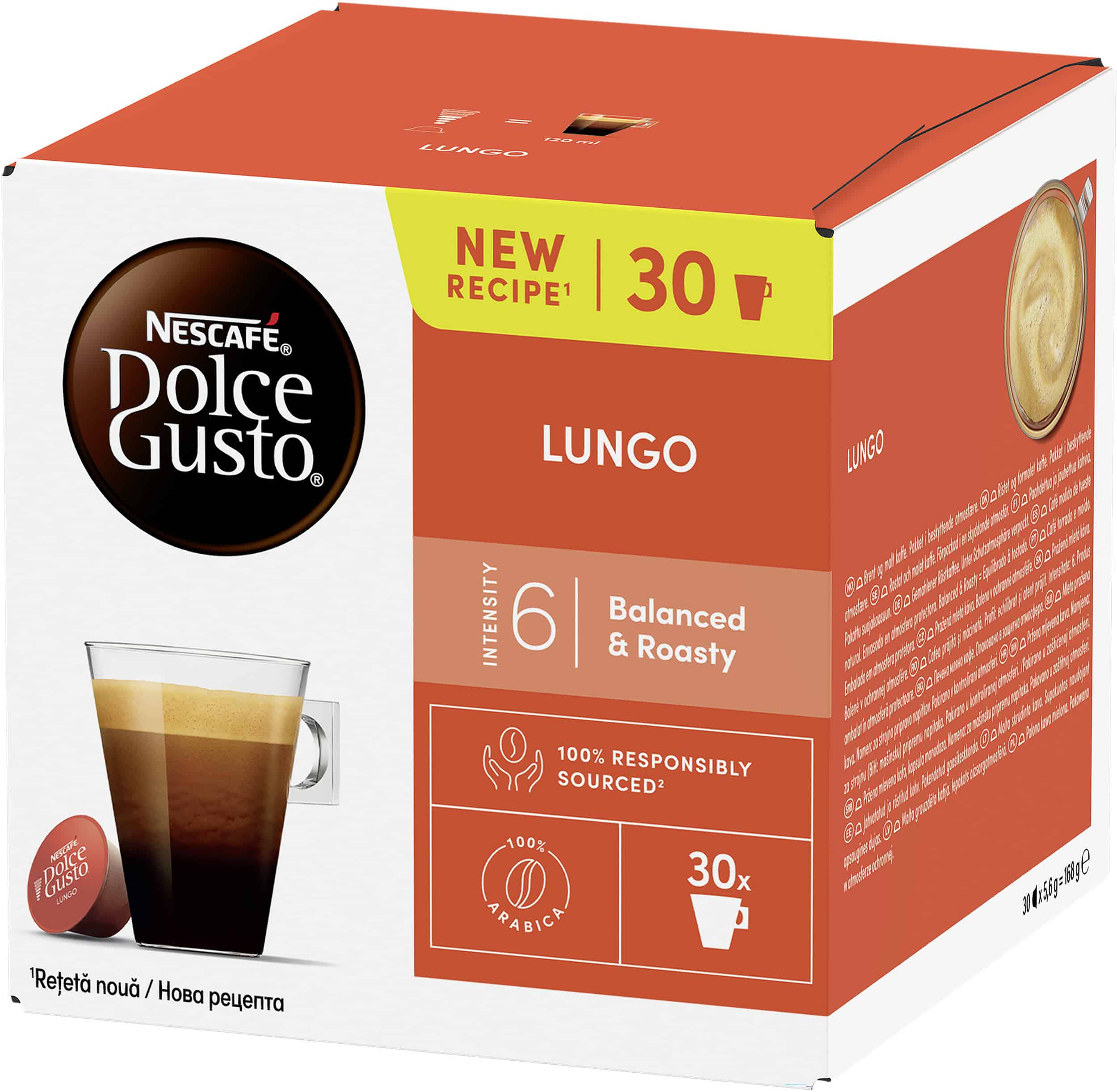 Nescafe DG Lungo Magnum капсули 30бр