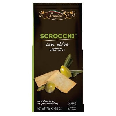 Гризини скрочи зелена маслина 175гр